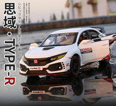 ELMAS 1:32 HONDA CIVIC TYPE-R Diecast Car Model Gift - Al Masam Stationery LLC