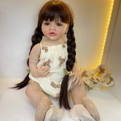 ELMAS 22" Realistic Reborn Silicone Baby Doll - Perfect Gift - Al Masam Stationery LLC