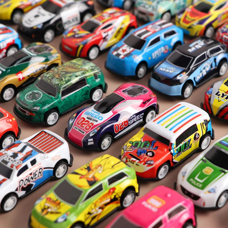 ELMAS New 50-10PCS Mini Alloy Car Set with Storage Box - Al Masam Stationery LLC