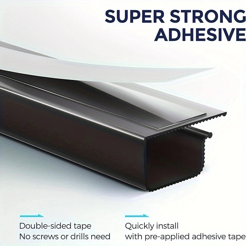ELMAS Under Desk Cable Management Tray - No Drilling Needed - Al Masam Stationery LLC