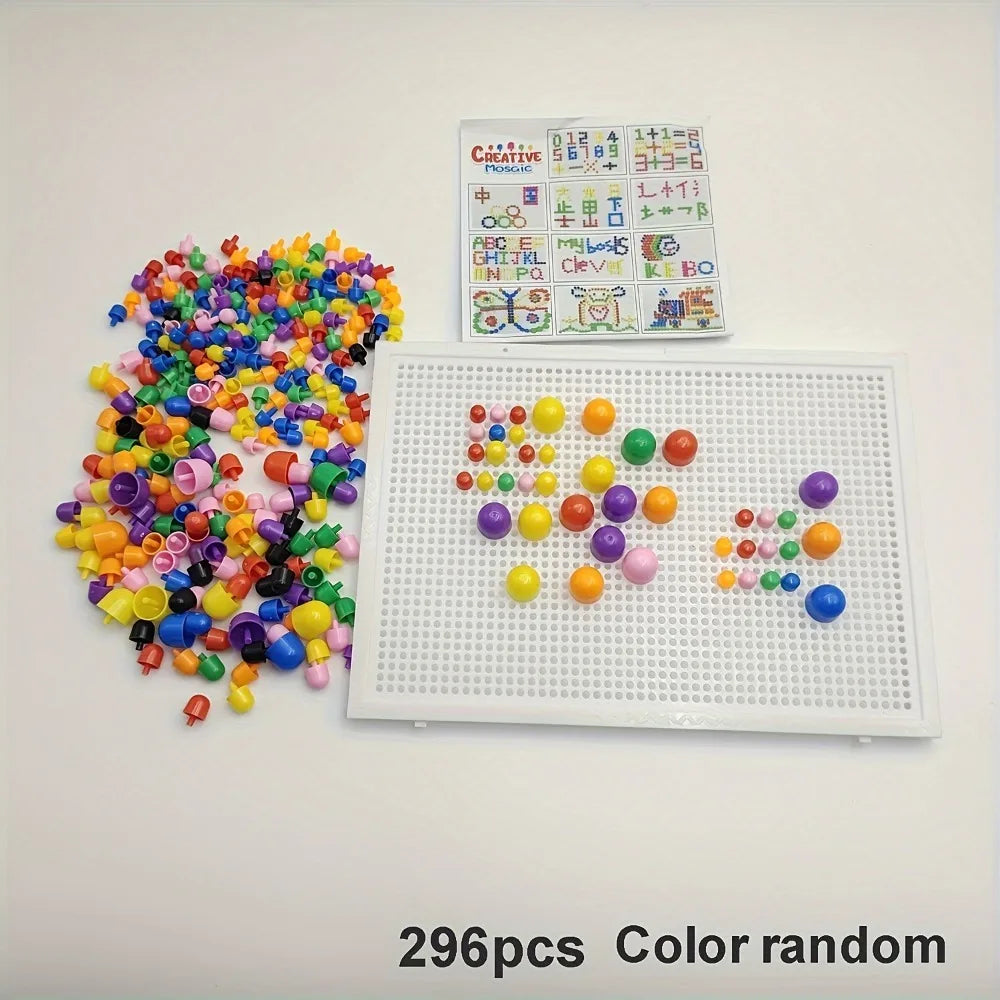 ELMAS Mushroom Nails Plate Creative Educational Toys - Al Masam Stationery LLC