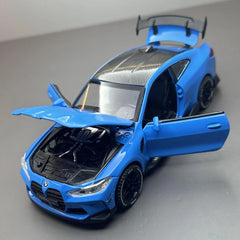 ELMAS 1:32 BMW M4 Coupe Sports Car Diecast Model Gift - Al Masam Stationery LLC