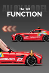 ELMAS 1:24 BENS GTR SAFETY Alloy Diecast Toy Car Gift - Al Masam Stationery LLC
