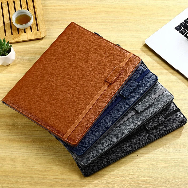 ELMAS Executive Leather Padfolio & Organizer Portfolio - Al Masam Stationery LLC