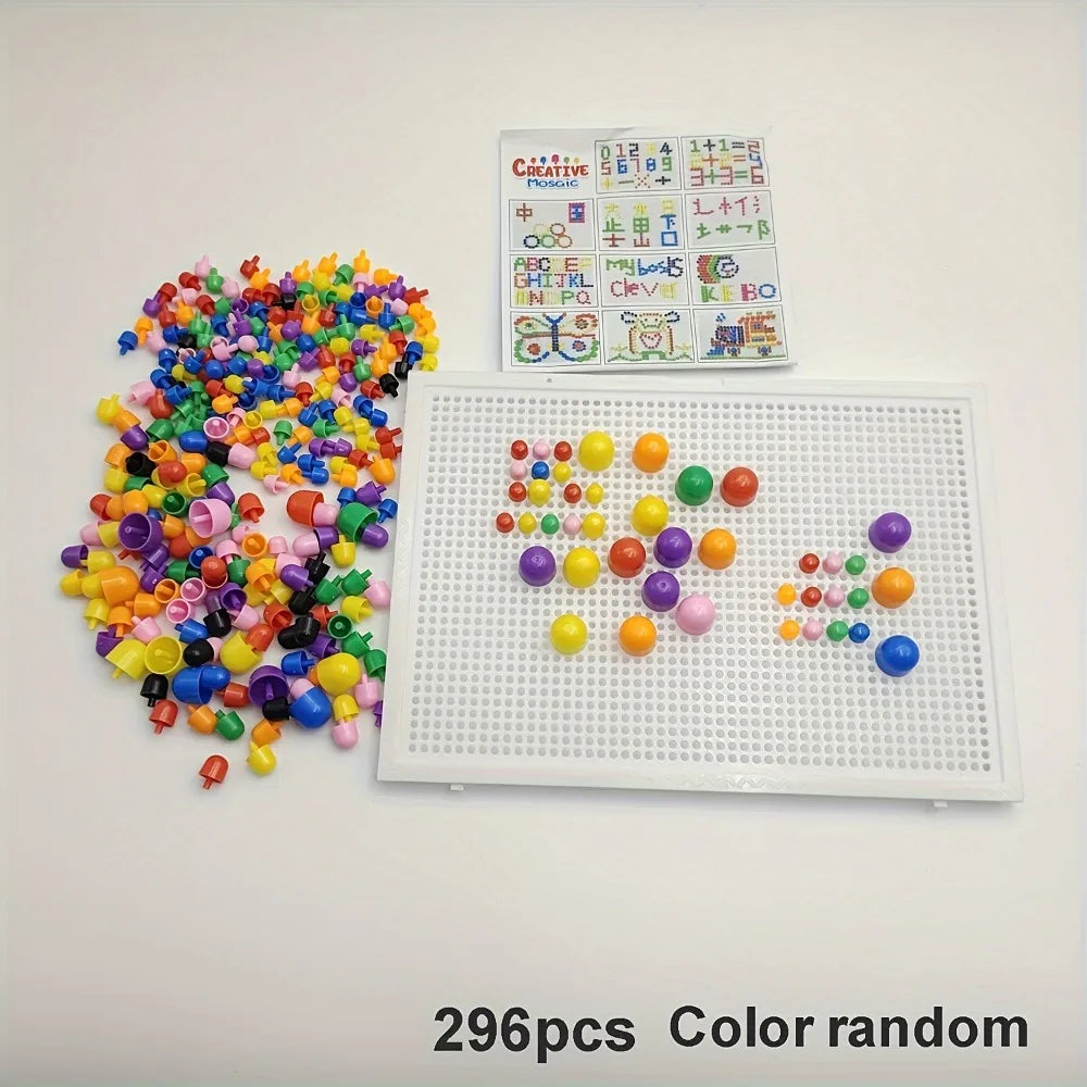 ELMAS Mushroom Nails Plate Creative Educational Toys - Al Masam Stationery LLC