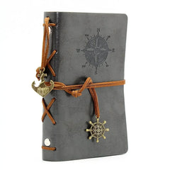 ELMAS Vintage Leather Sketchbook with Replaceable Pages