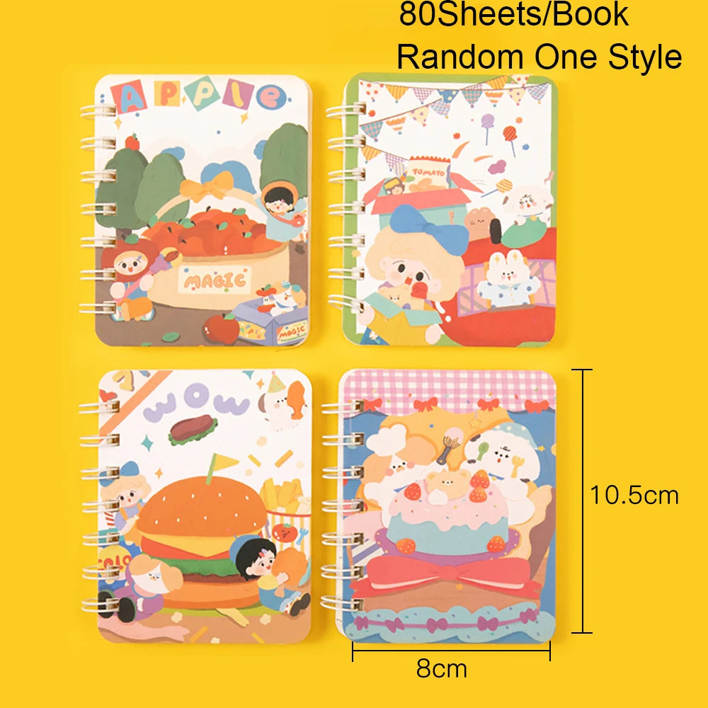 ELMAS Cartoon A7 Mini Notebook Diary for Students - Al Masam Stationery LLC