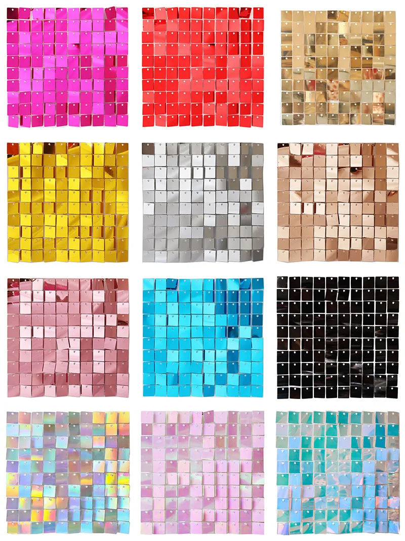 ELMAS Pink Shimmer Wall Panels for Party Decor - Al Masam Stationery LLC