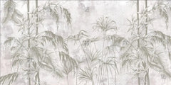 ELMAS Custom French Retro Rainforest Wallpaper Mural - Al Masam Stationery LLC