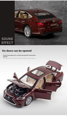 ELMAS 1:32 LEXUS LS500H Diecast Car Model with Sound & Light - Al Masam Stationery LLC