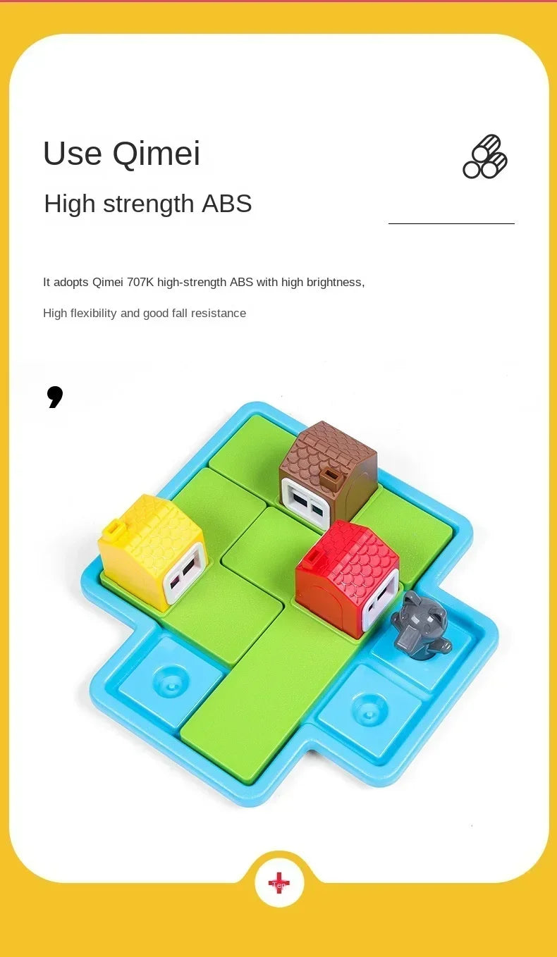 ELMAS Three Little Pigs Smart Hide Seek Game for Kids - Al Masam Stationery LLC