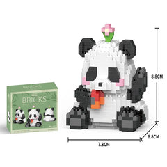 ELMAS Creative Panda Building Blocks for Kids' Fun