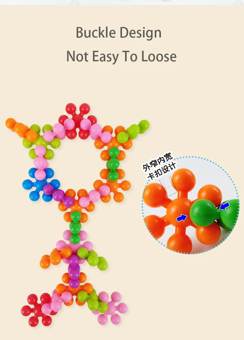 ELMAS Colorful Plum Blossom Building Blocks for Kids - Al Masam Stationery LLC