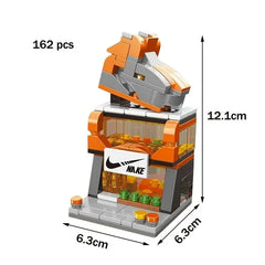 ELMAS Creative Mini City Street Model for Kids' Fun