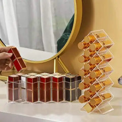ELMAS 16 Grids Lipstick Storage Box Makeup Organizer - Al Masam Stationery LLC