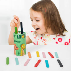 ELMAS Kids Color Classification Cognition Cup Toy