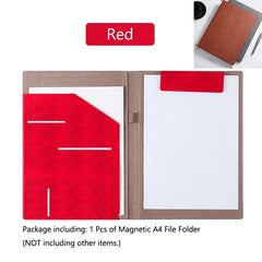 ELMAS Executive A4 Leather Padfolio Organizer Clipboard - Al Masam Stationery LLC