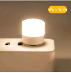 ELMAS Mini USB Night Light Warm White Eye Protection Bulb - Al Masam Stationery LLC