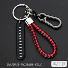 ELMAS Stylish Anti-Lost Keychain with Phone Card