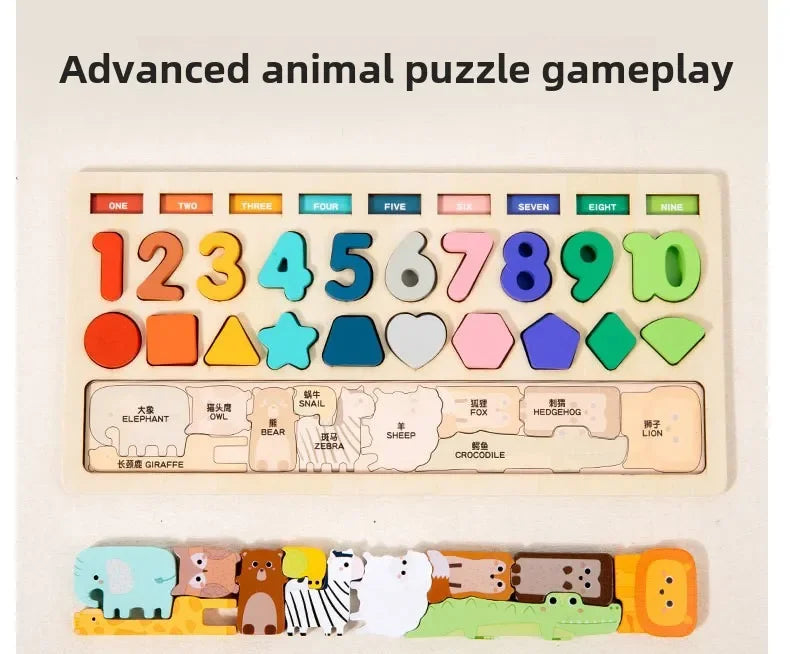 ELMAS: Montessori Educational Busy Board for Kids - Al Masam Stationery LLC