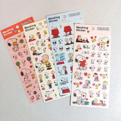 ELMAS Kawaii Snoopy Stickers for Fun Scrapbooking & DIY