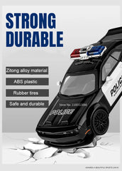 ELMAS 1:32 Scale Police Alloy Car Model with Lights & Sound - Al Masam Stationery LLC