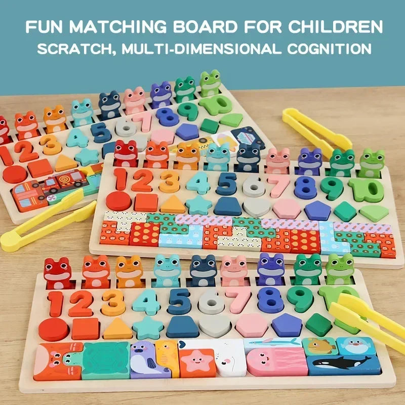 ELMAS: Montessori Educational Busy Board for Kids - Al Masam Stationery LLC