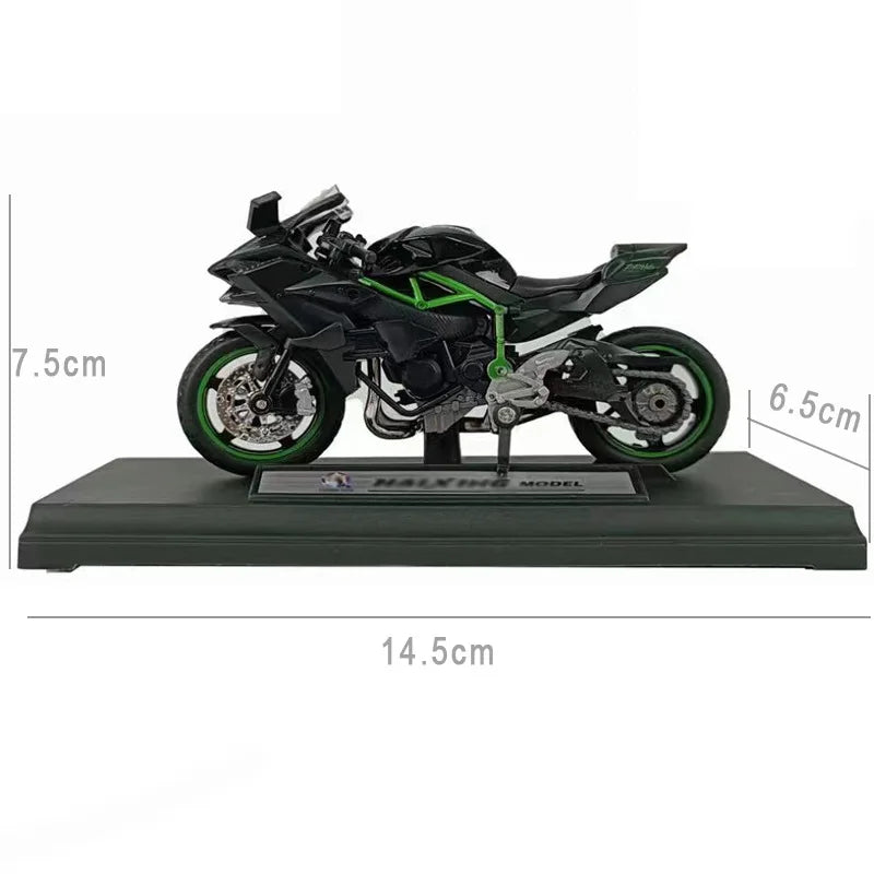 ELMAS 1:18 H2R Diecast Motorcycle Model Collectible - Al Masam Stationery LLC