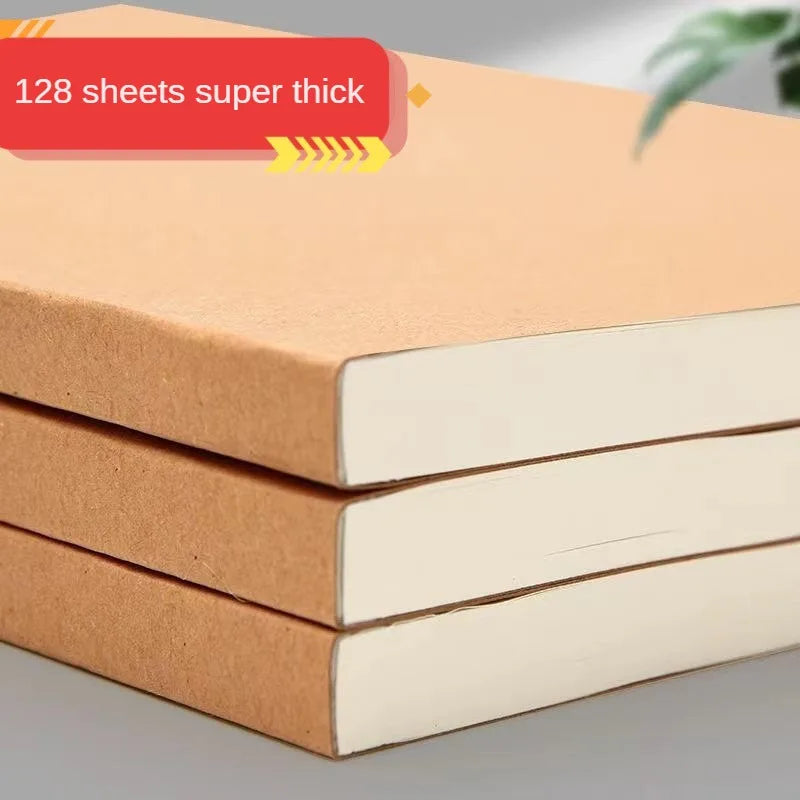 ELMAS A5 Thick Kraft Paper Notebook for Postgraduate Exams - Al Masam Stationery LLC