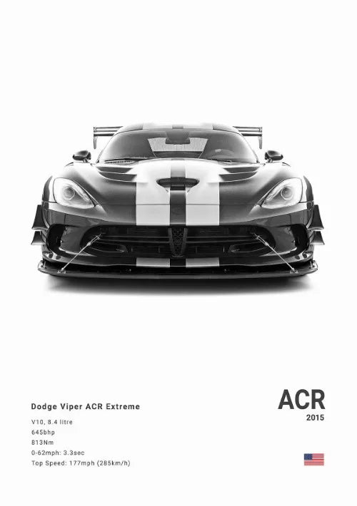 ELMAS Dodge Challenger SRT Hellcat Redeye Canvas Art - Al Masam Stationery LLC