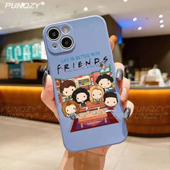 ELMAS Cartoon Funny Friends TV Show Phone Case iPhone 16 15 - Al Masam Stationery LLC