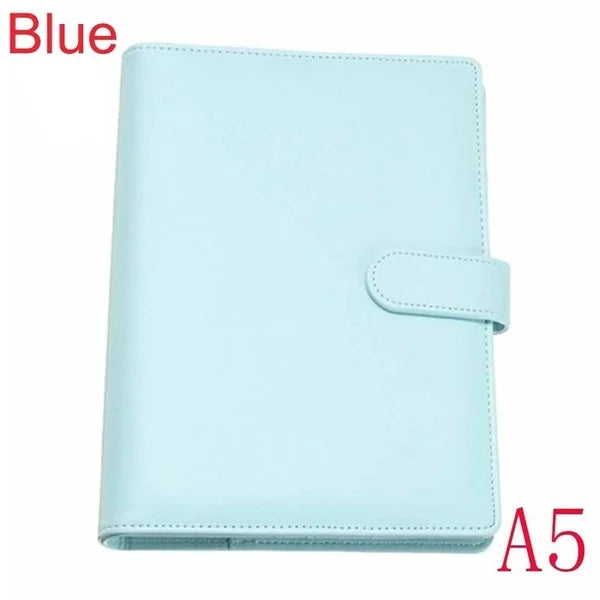 ELMAS New Vintage Refillable Notebook Leather Binder Supplies - Al Masam Stationery LLC
