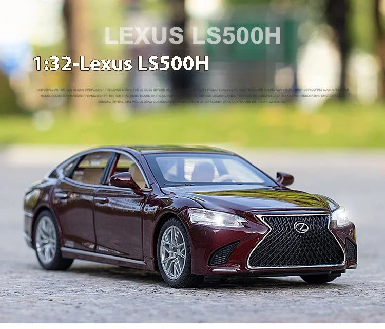 ELMAS 1:32 LEXUS LS500H Diecast Car Model with Sound & Light - Al Masam Stationery LLC