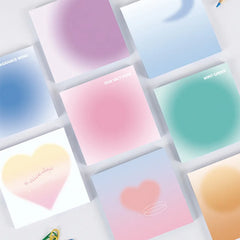 ELMAS Ins Fairy Gradient Convenience Sticky Notes Set - Al Masam Stationery LLC