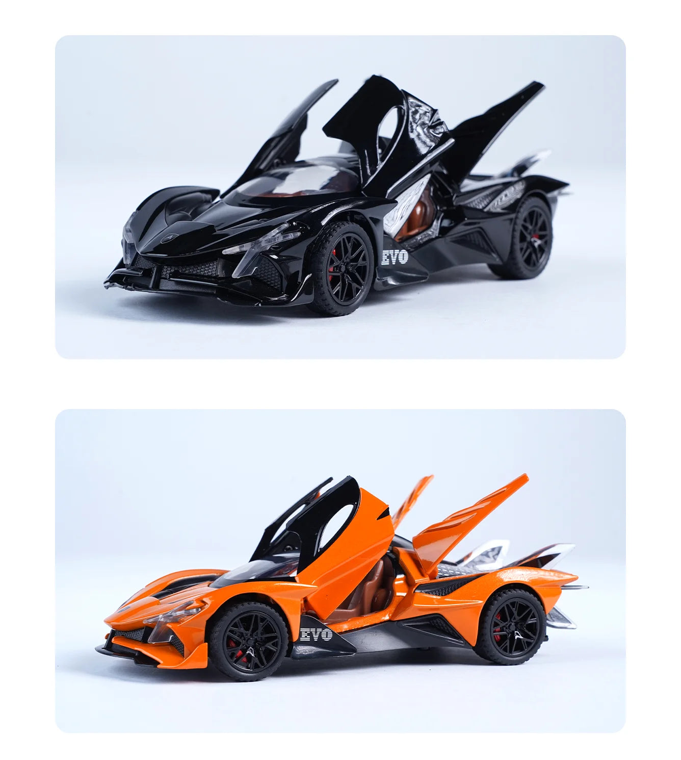 ELMAS 1:32 Scale Apollo EVO Alloy Toy Model with Lights - Al Masam Stationery LLC