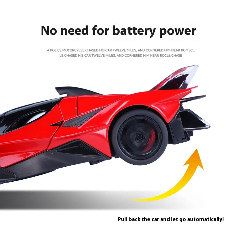 ELMAS 1:32 Scale Apollo EVO Alloy Toy Model with Lights - Al Masam Stationery LLC