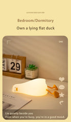 ELMAS Adorable Duck Night Light - Rechargeable & Safe