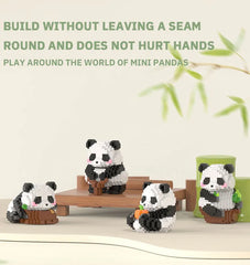 ELMAS Creative Panda Building Blocks for Kids' Fun