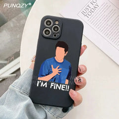 ELMAS Cartoon Funny Clip Art Friends Phone Case for iPhone - Al Masam Stationery LLC