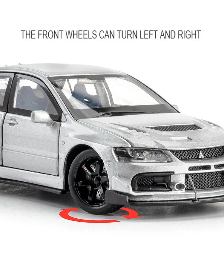 ELMAS 1:32 Lancer Evolution Metal Diecast Car Model - Al Masam Stationery LLC