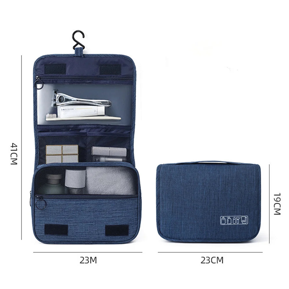 ELMAS Portable Toiletry Washbag with Hook Waterproof - Al Masam Stationery LLC