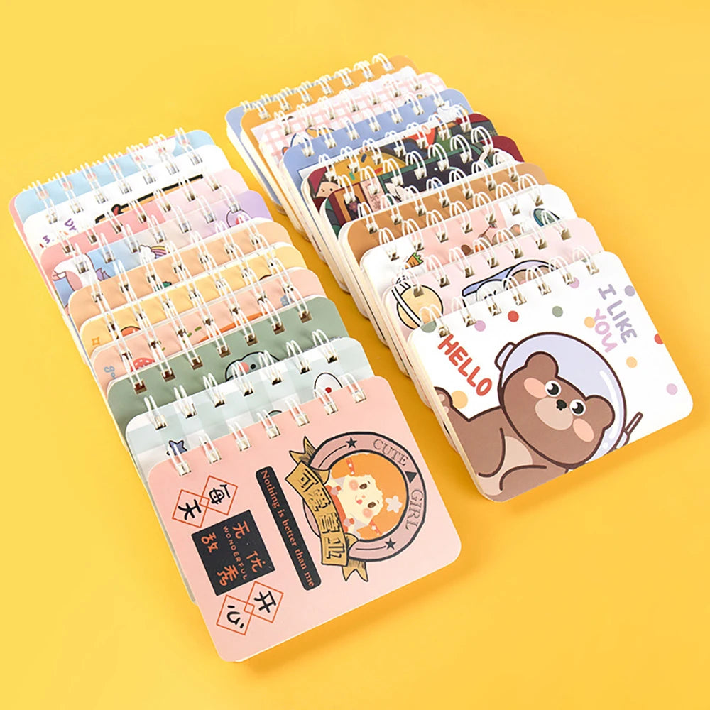 ELMAS Cartoon A7 Mini Notebook Diary for Students - Al Masam Stationery LLC