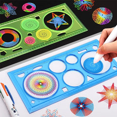 ELMAS Creative Spirograph Stencils for Kids