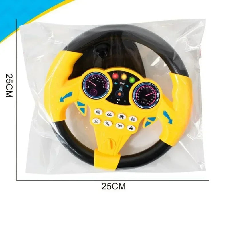 ELMAS Infant Shining Steering Wheel Toys for Kids - Al Masam Stationery LLC