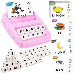 ELMAS 2 in 1 Learning Toy for Letter and Number Games