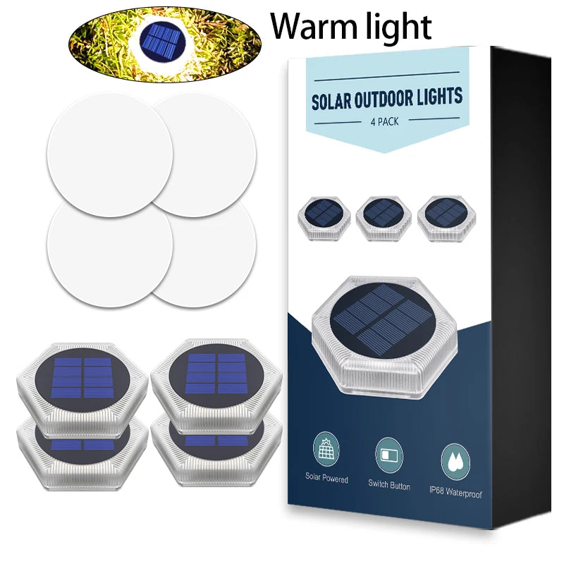 ELMAS Solar Stair Lamp - Waterproof LED Deck Light - Al Masam Stationery LLC