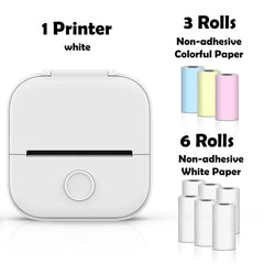 ELMAS Mini Pocket Thermal Printer for DIY Stickers & Journals