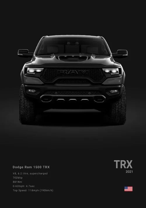 ELMAS Dodge Challenger SRT Hellcat Redeye Canvas Art - Al Masam Stationery LLC