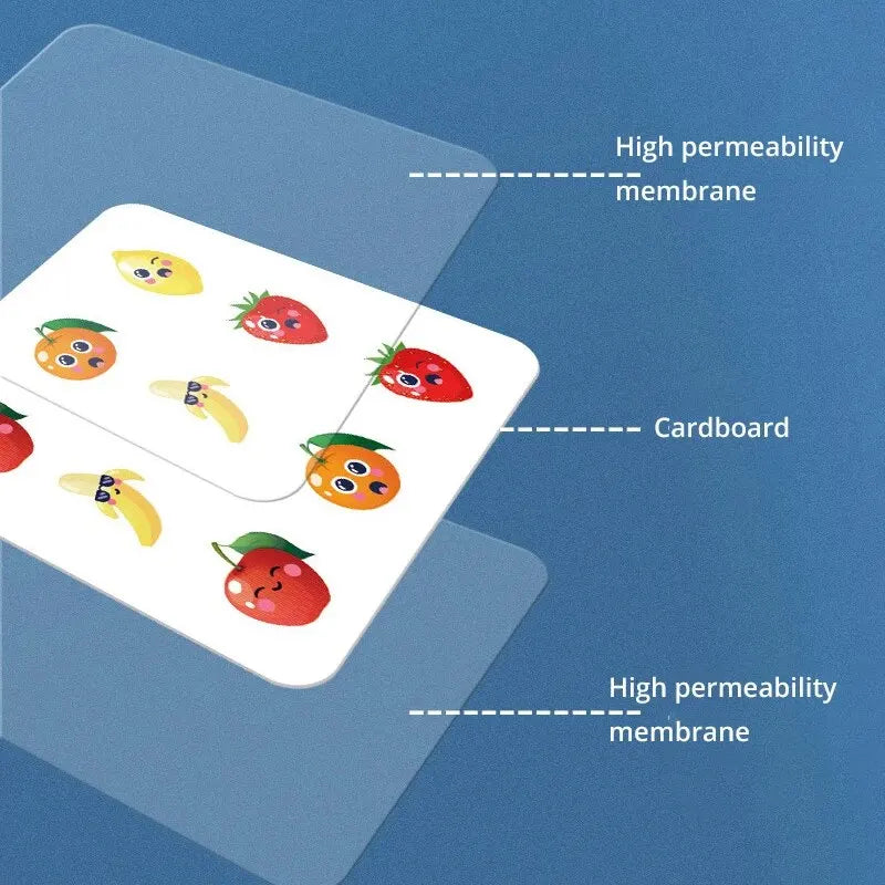 ELMAS Kids Educational Fruit Master Color Matching Game - Al Masam Stationery LLC