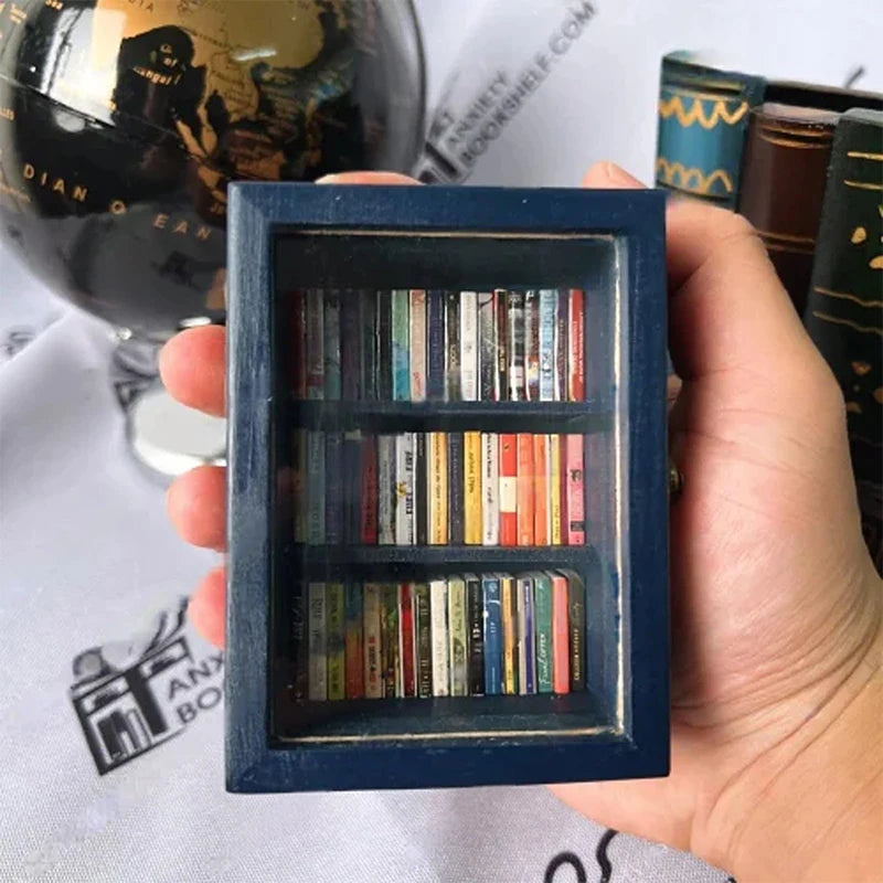 ELMAS Creative Anti-Anxiety Miniature Bookshelf Decoration - Al Masam Stationery LLC